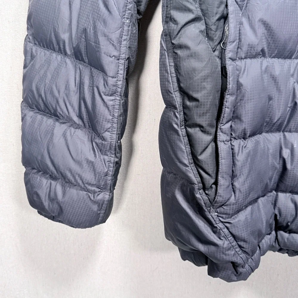 The North Face Puffer Jacket Black Mens XL Down Insulated Zip Front‎